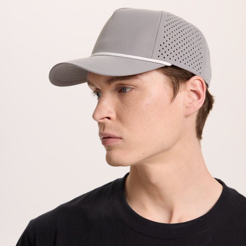 Blank & Custom 5 Panel Laser Performance Golf Rope Hat Wholesale - 6526P