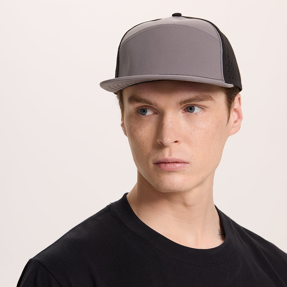 Blank Perforated Water Repellent Performance Snapback Golf Hat Wholesale - 6023