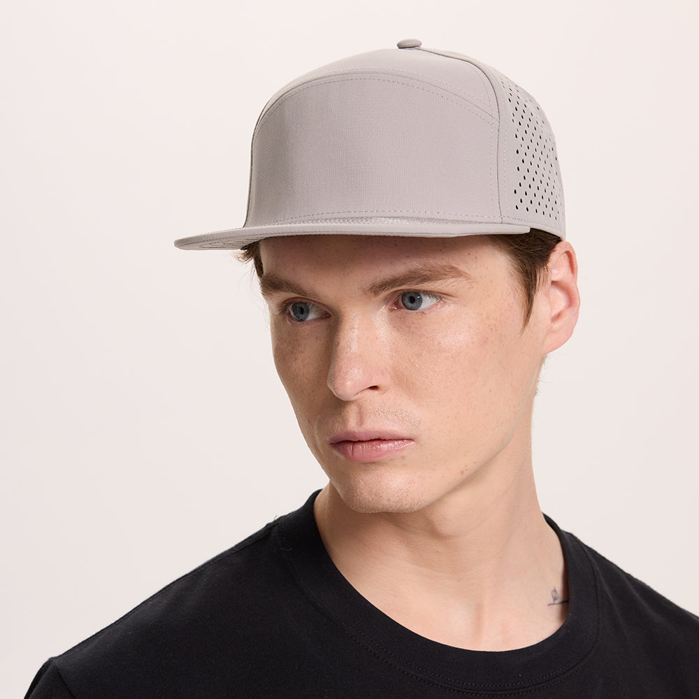 Blank Perforated Water Repellent Performance Snapback Golf Hat Wholesale - 6023