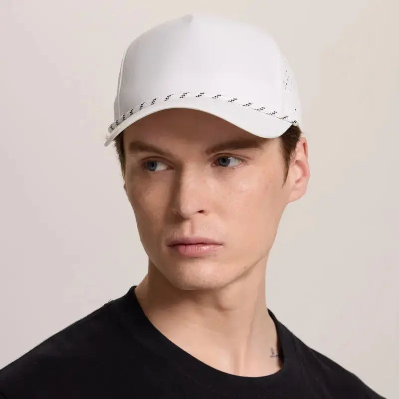 Blank & Custom 5 Panel Laser Performance Golf Rope Hat Wholesale - 6526P