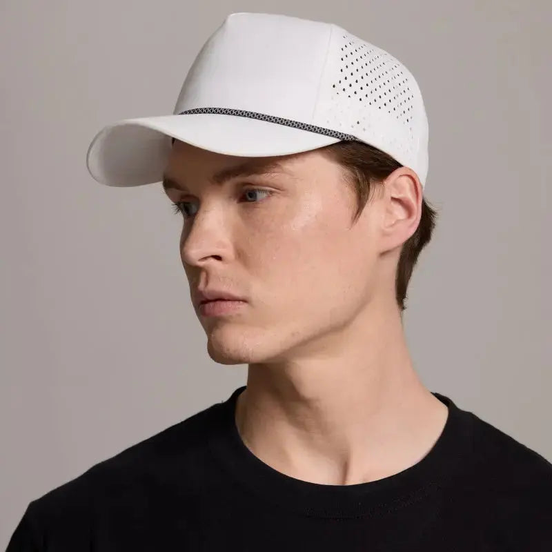 Blank & Custom 5 Panel Laser Performance Golf Rope Hat Wholesale - 6526P