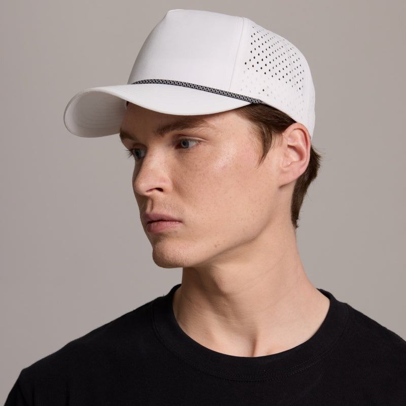 Blank & Custom 5 Panel Laser Performance Golf Rope Hat Wholesale - 6526P