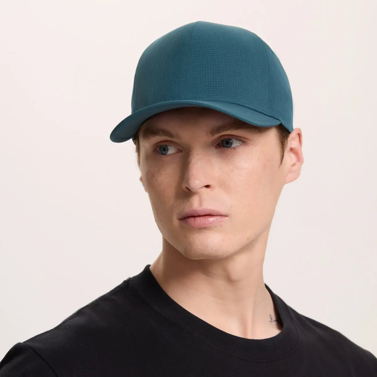 Blank Recycled Water Repellent Seamless Performance Fitted Cap Wholesale - 6096