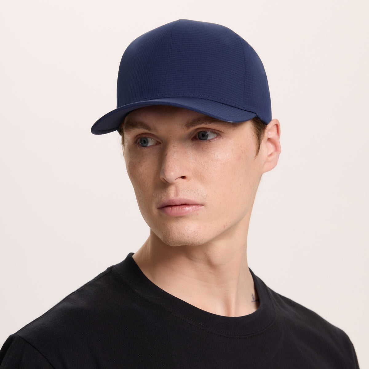 Blank Recycled Water Repellent Seamless Performance Fitted Cap Wholesale - 6096