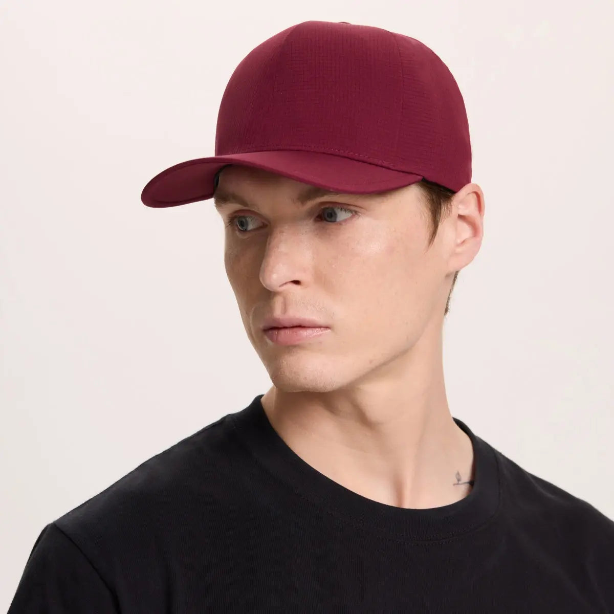 Blank Recycled Water Repellent Seamless Performance Fitted Cap Wholesale - 6096