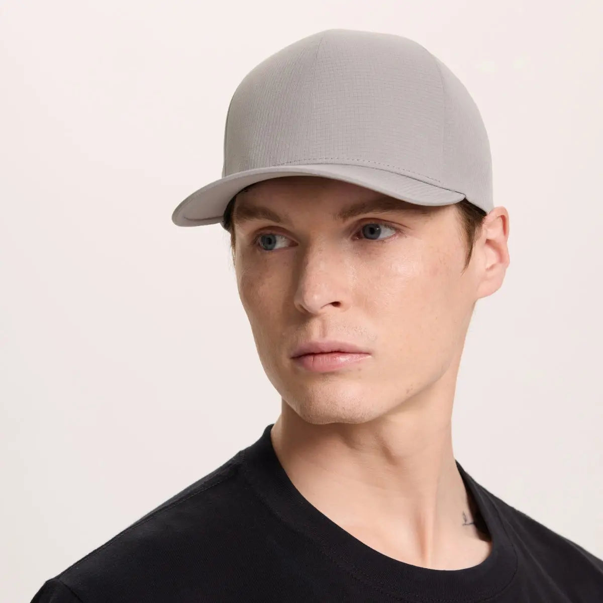 Blank Recycled Water Repellent Seamless Performance Fitted Cap Wholesale - 6096