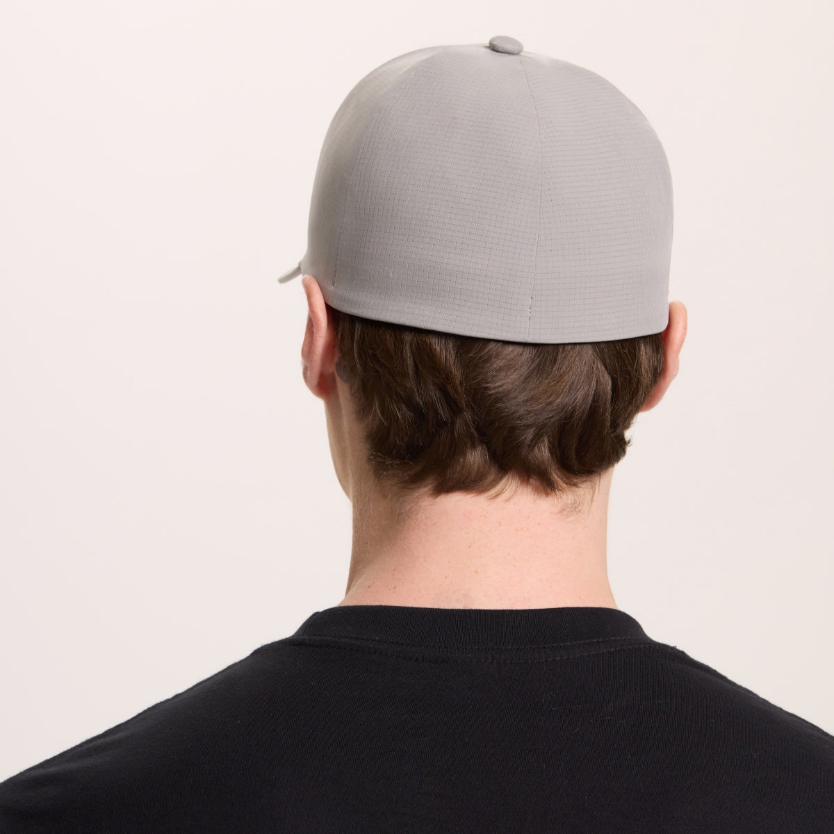 Blank Recycled Water Repellent Seamless Performance Fitted Cap Wholesale - 6096