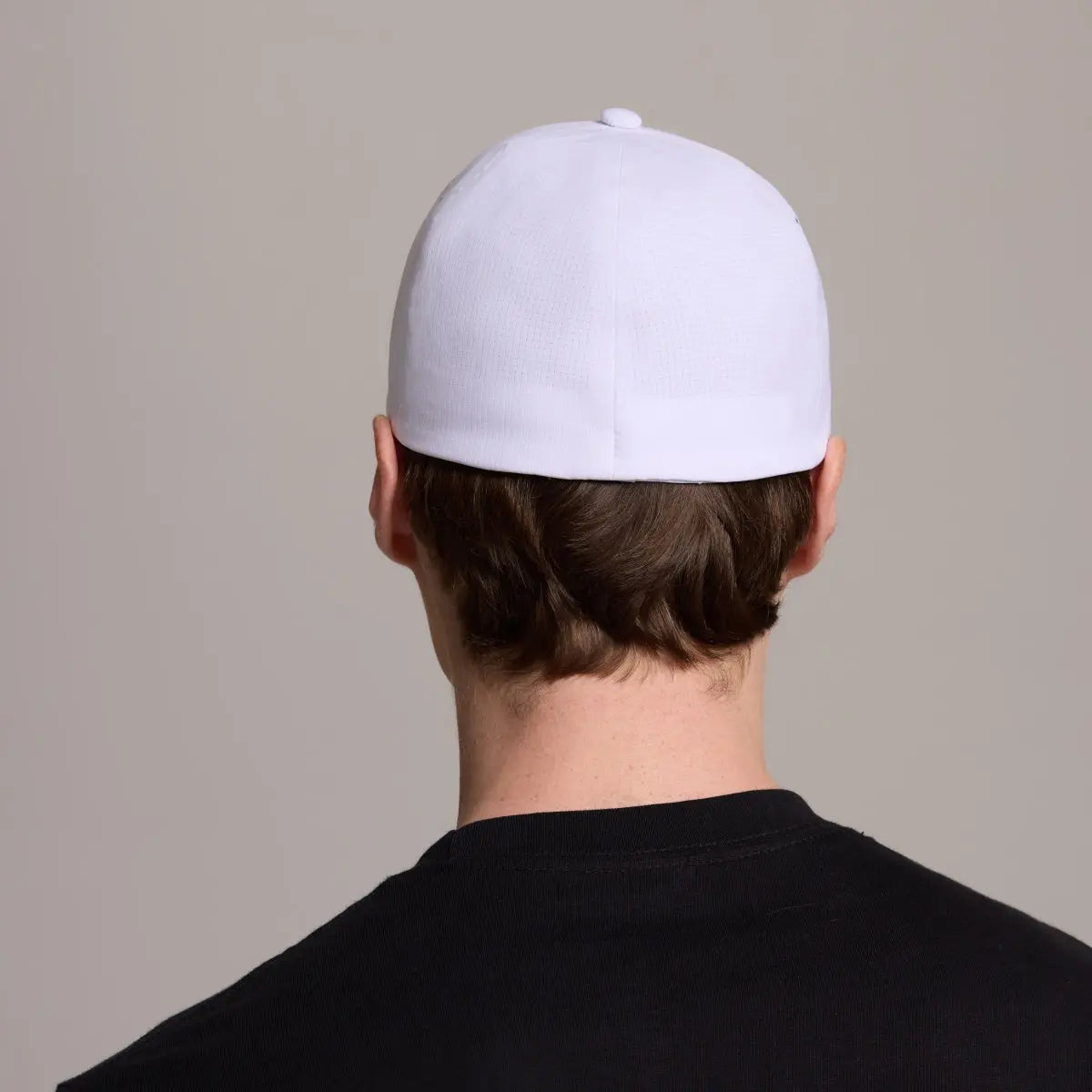 Blank Recycled Water Repellent Seamless Performance Fitted Cap Wholesale - 6096