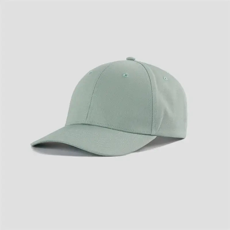 Blank 6 Panel Mid Profile Structured Baseball Cap Wholesale - 6166