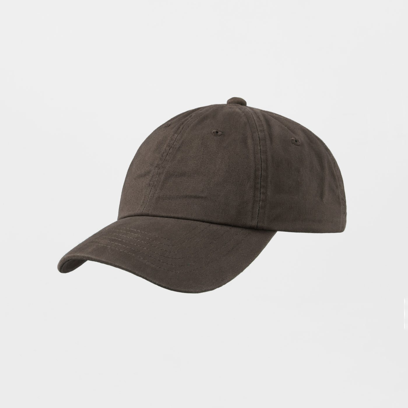 Blank Cotton Sanded Twill Dad Hat - 6019