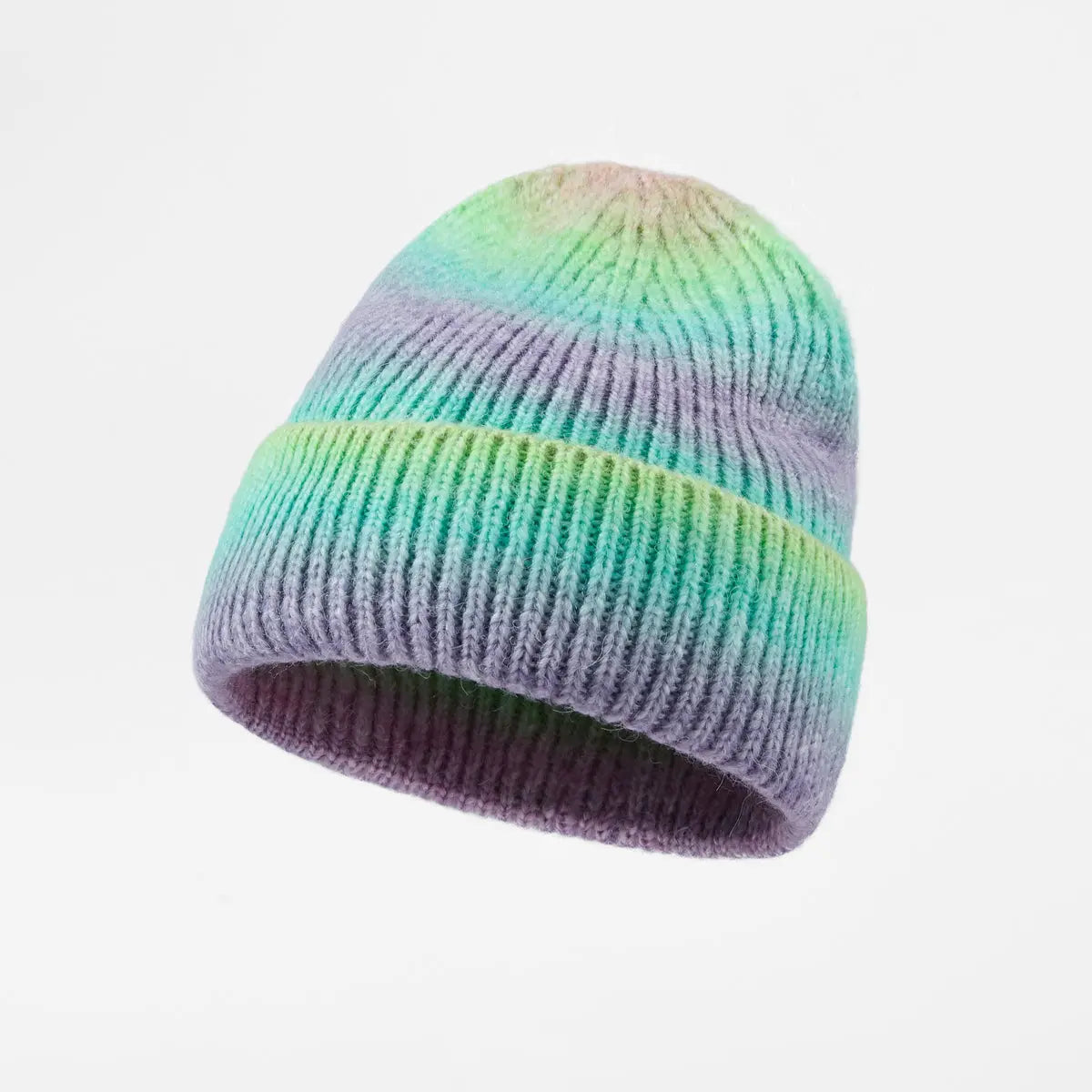 Blank Wool Tie Dye Beanie Wholesale - 1320