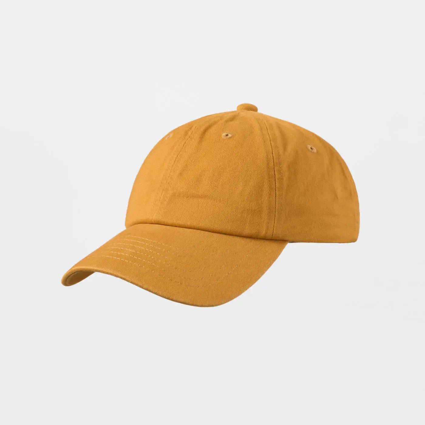 Blank Cotton Sanded Twill Dad Hat - 6019
