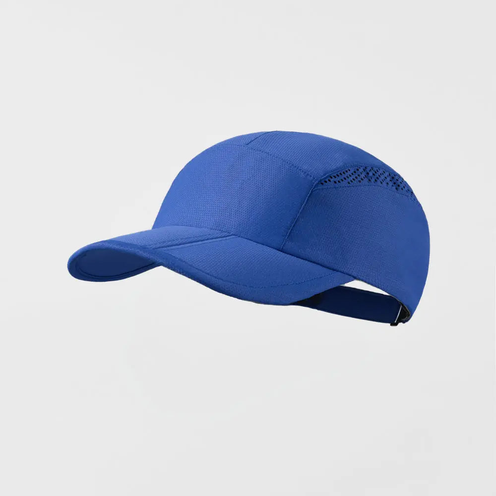 Blank Mesh Perforated Foldable Lightweight Running Cap Wholesale UPF 50+ 5067