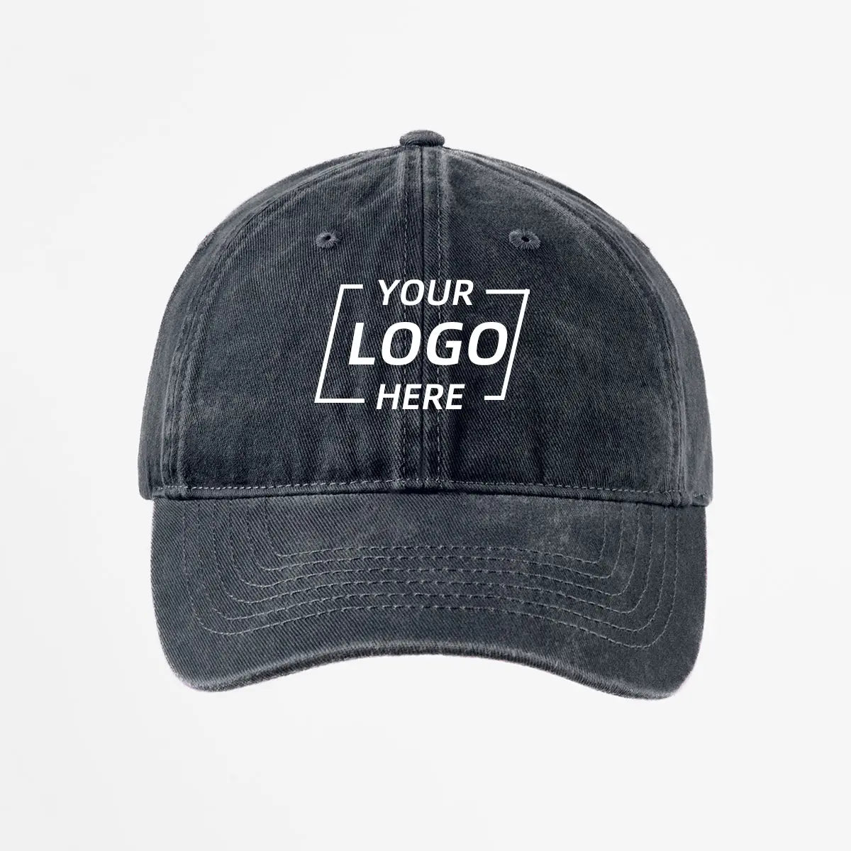 Blank 6 Panel Distressed Vintage Dad Hat Wholesale - 6123 Foremost Hat