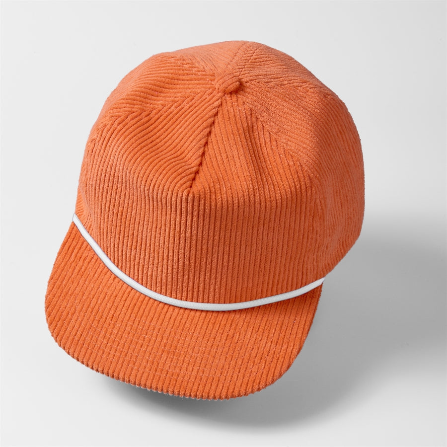 Blank 5 Panel Corduroy Rope Snapback Hat Wholesale - 5123P