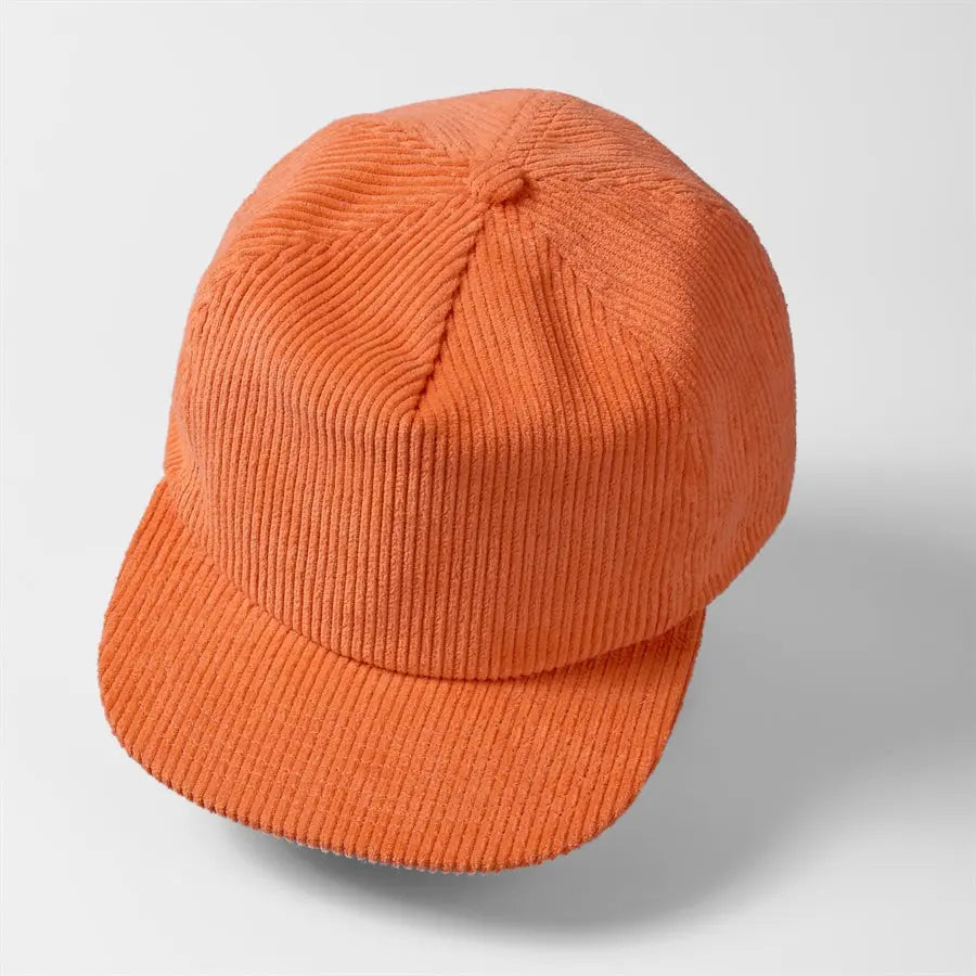 Blank 5 Panel Corduroy Snapback Hat Wholesale - 5123