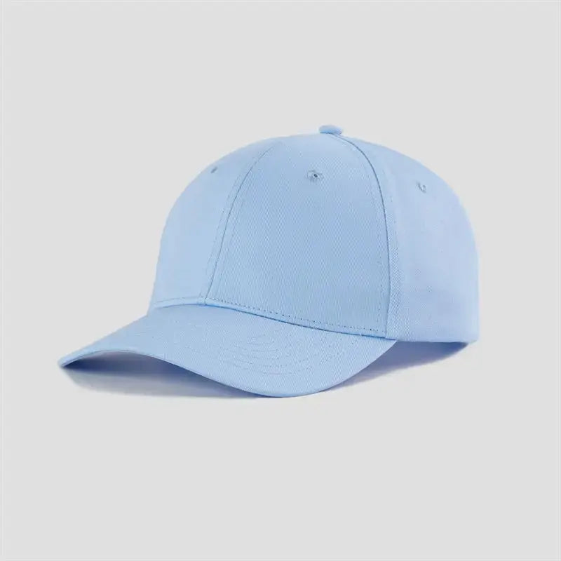 Blank 6 Panel Mid Profile Structured Baseball Cap Wholesale - 6166