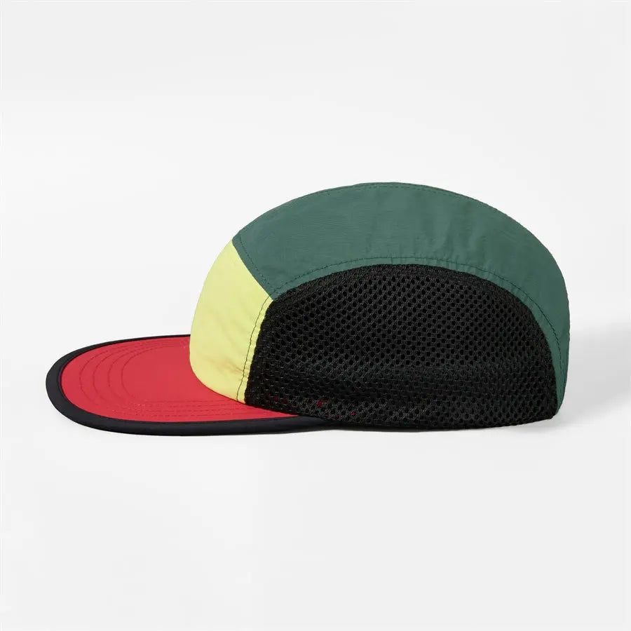 Blank Water Repellent 5 Panel Nylon Mesh Camper Hat - 5209