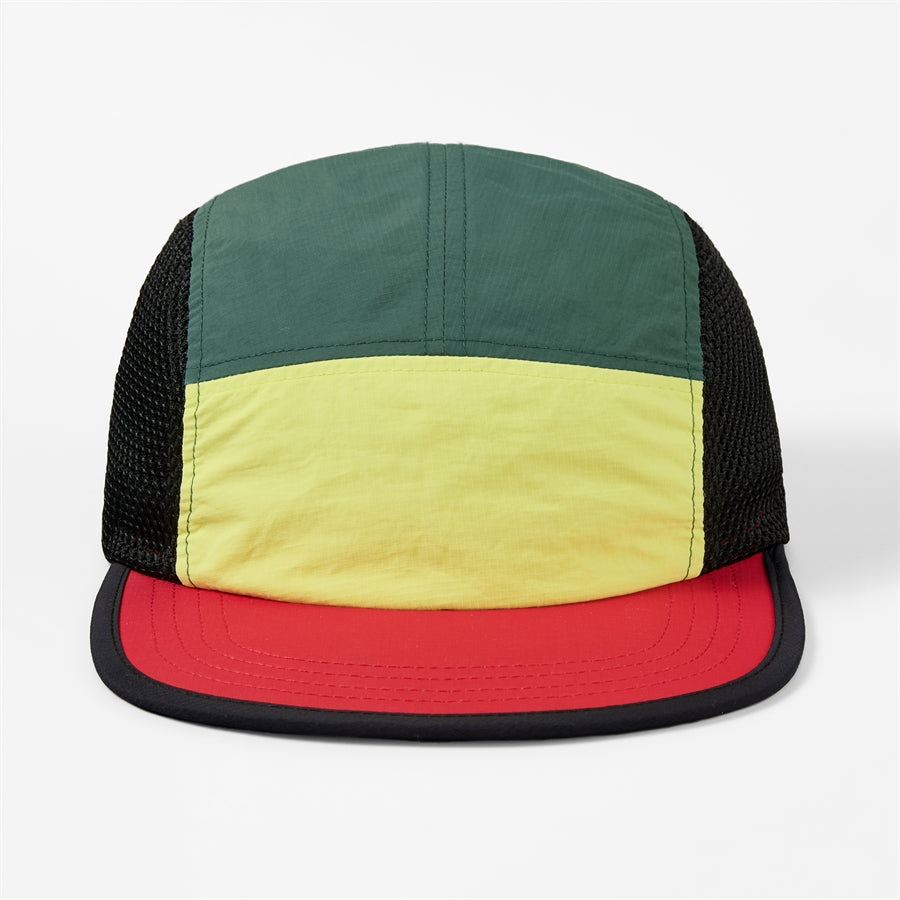 Blank Water Repellent 5 Panel Nylon Mesh Camper Hat - 5209