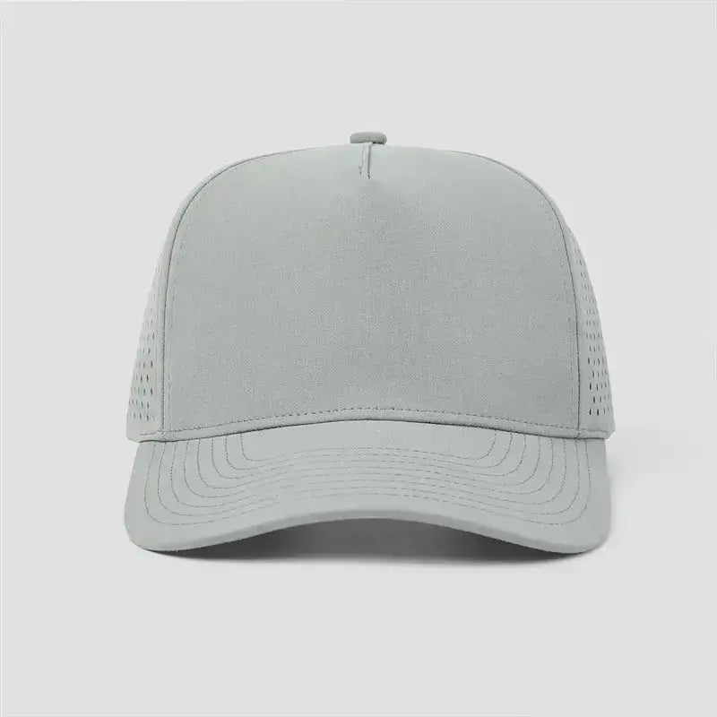Blank Laser Perforated 5 Panel Performance Snapback Hat Wholesale - 6526
