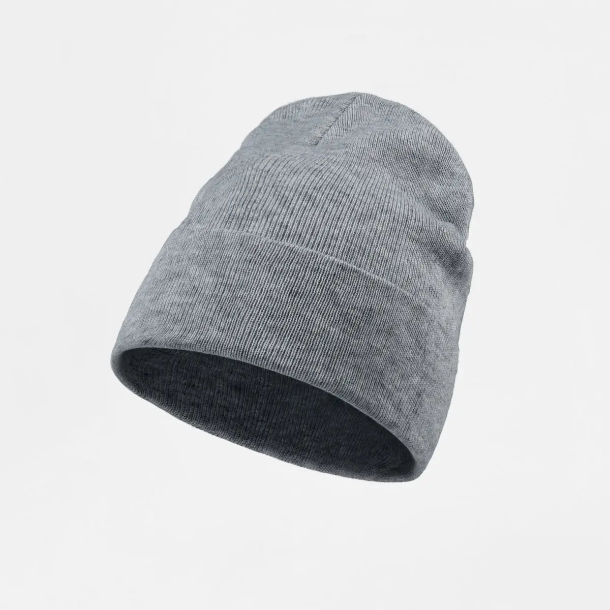 Blank Cuffed Wool Blend Beanie Wholesale - 1149