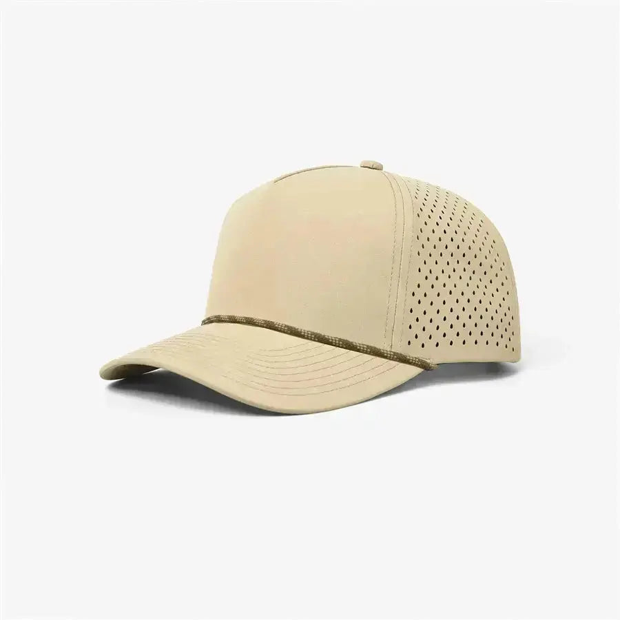 Blank & Custom 5 Panel Laser Performance Golf Rope Hat Wholesale - 6526P