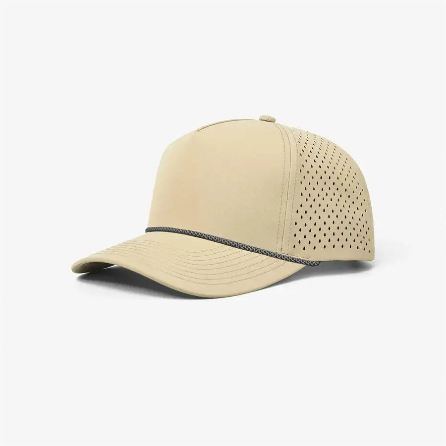 Blank & Custom 5 Panel Laser Performance Golf Rope Hat Wholesale - 6526P