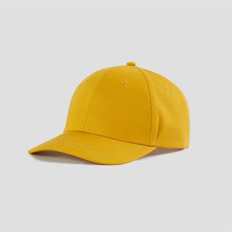 Blank 6 Panel Mid Profile Structured Baseball Cap Wholesale - 6166