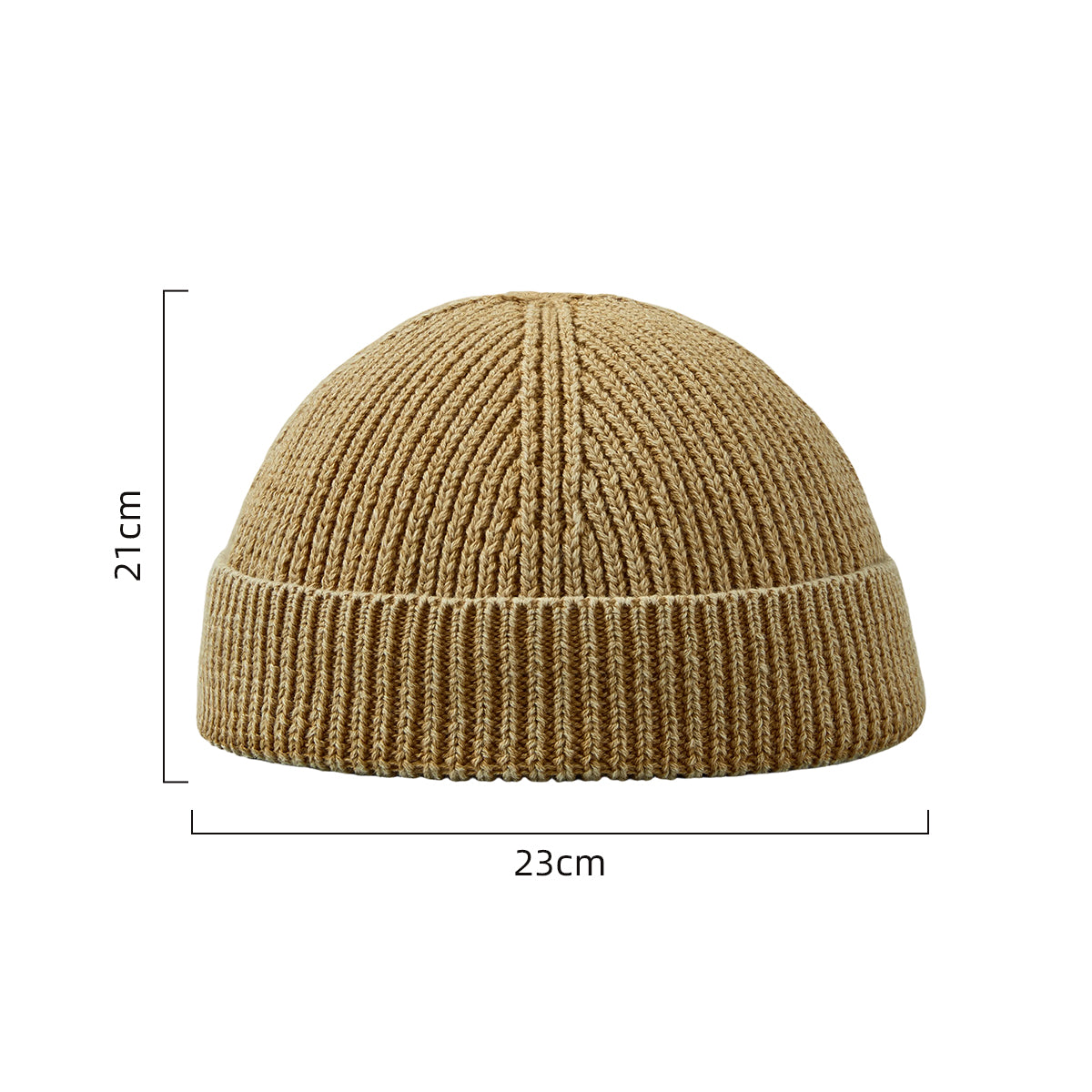 Blank Vintage Organic Cotton Short Fisherman Beanie Wholesale - 1359 Foremost Hat