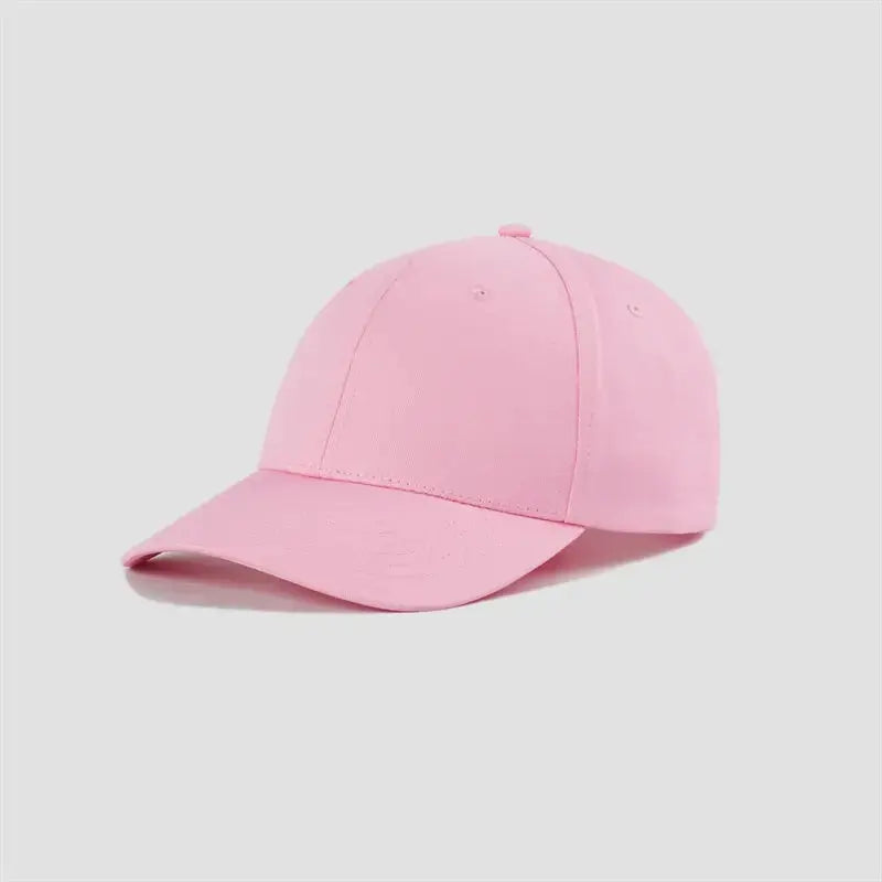 Blank 6 Panel Mid Profile Structured Baseball Cap Wholesale - 6166