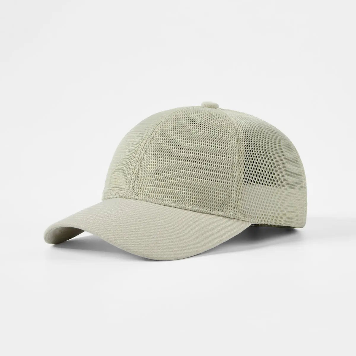 Blank Full Mesh 6 Panel Fitted Baseball Cap Wholesale - 6478 (Recycled) Foremost Hat - Wholesale & Custom Hats