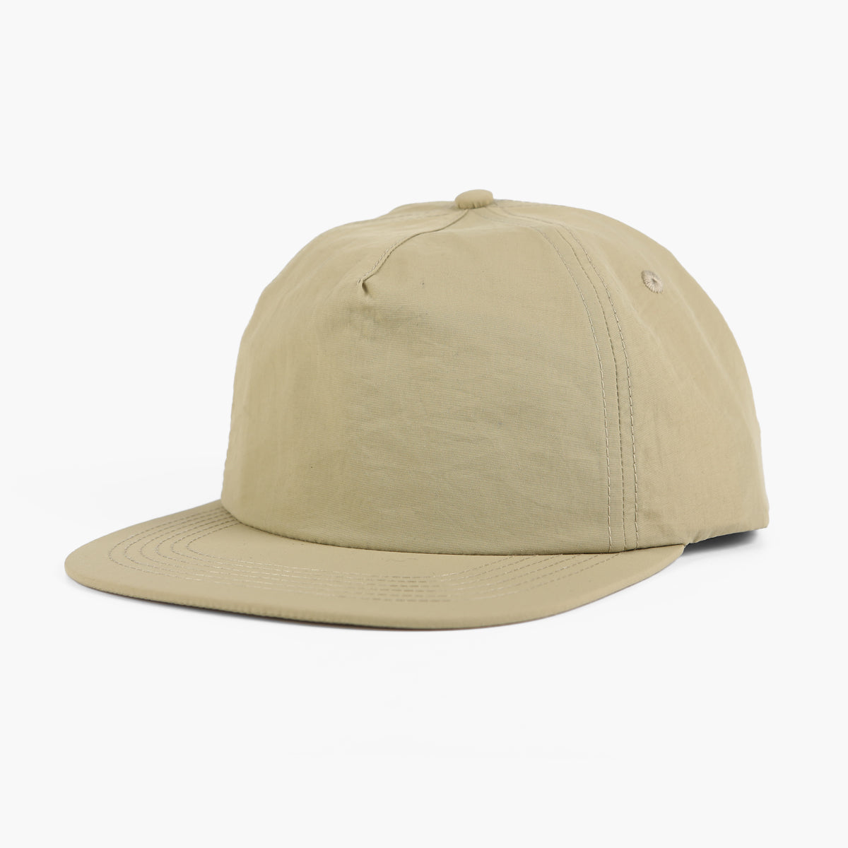 Blank 5 Panel Nylon Unstructured Snapback Hat - 6712 Foremost Hat