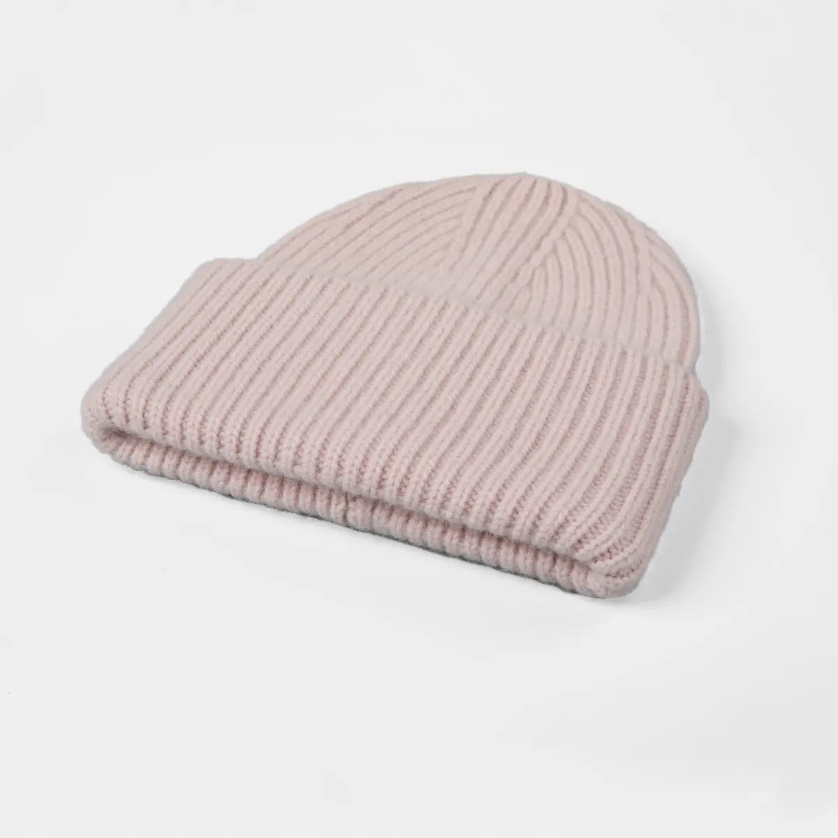 Blank High Cuffed Merino Wool Beanies - 1338