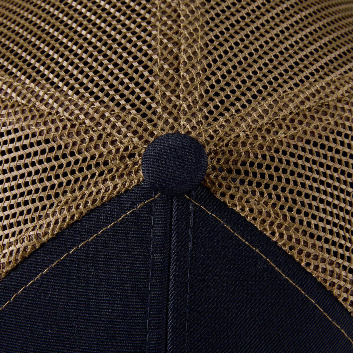 Wholesale Blank 6 Panel Mid Profile Structured Trucker Hat - 7018 Foremost Hat