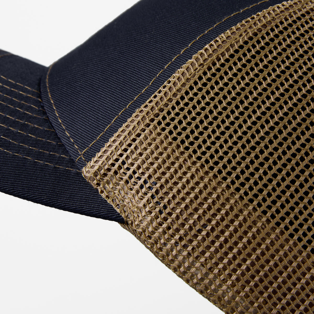 Wholesale Blank 6 Panel Mid Profile Structured Trucker Hat - 7018 Foremost Hat