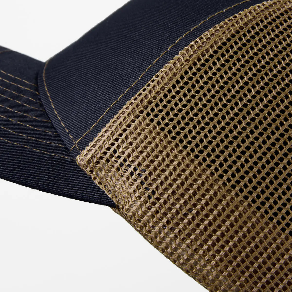 Wholesale Blank 6 Panel Mid Profile Structured Trucker Hat - 7018 Foremost Hat