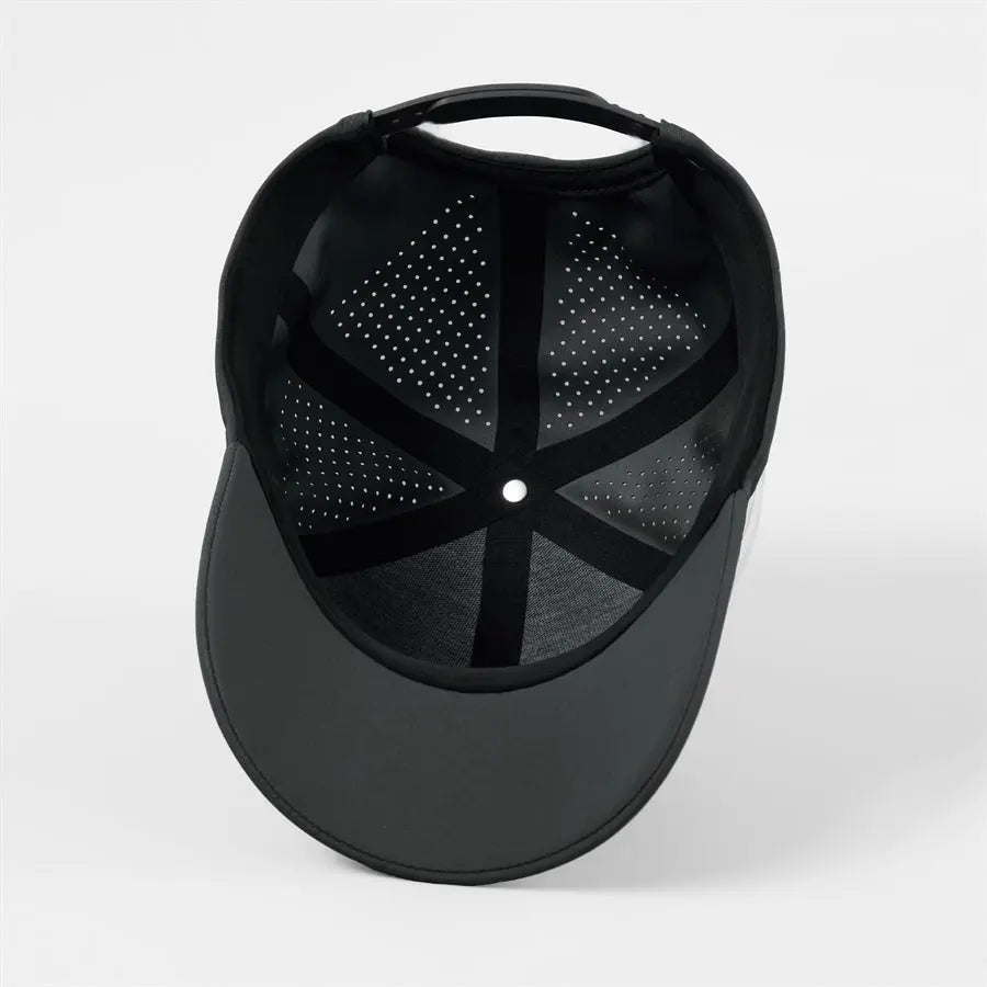 Blank Seamless 5 Panel Perforated Snapback Hat Wholesale