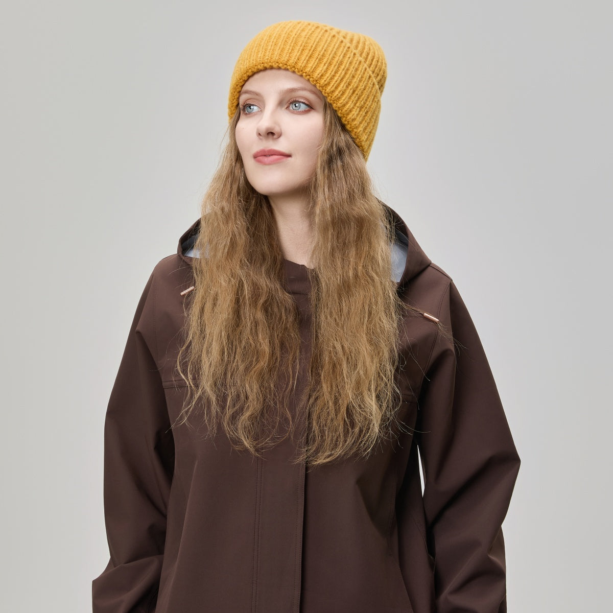 Blank Cuffed Women's Mohair Blend Beanie Wholesale - 1265 Foremost Hat