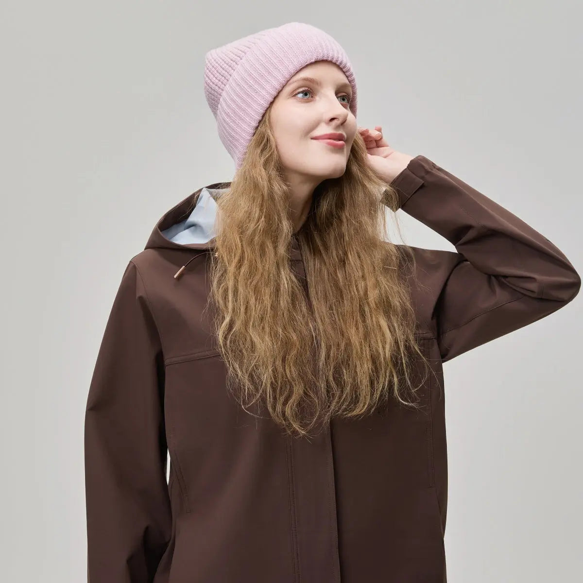 Blank Wool Waffle Knit Beanie Wholesale - 1263