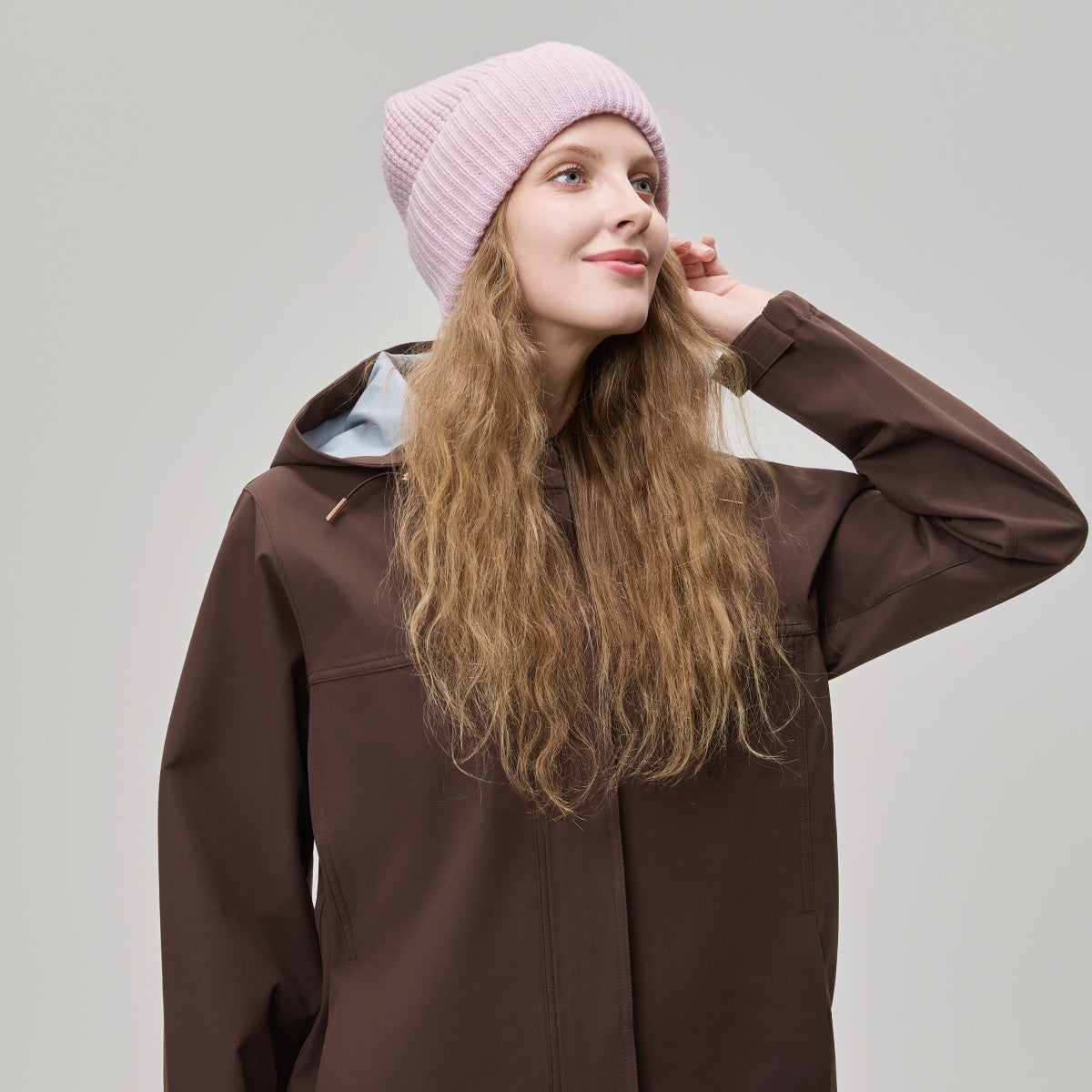 Blank Wool Waffle Knit Beanie Wholesale - 1263