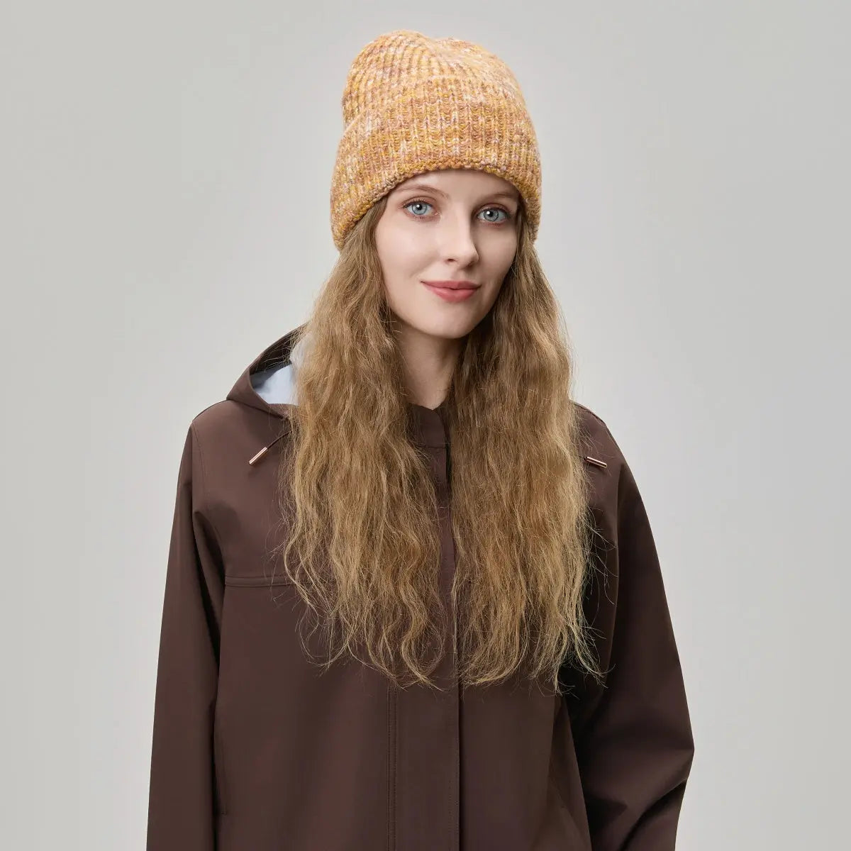 Blank Cuffed Women's Mohair Blend Beanie Wholesale - 1265 Foremost Hat