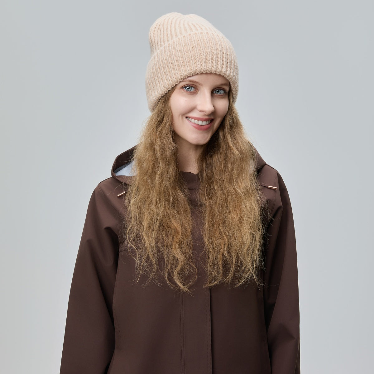 Blank Cuffed Women's Mohair Blend Beanie Wholesale - 1265 Foremost Hat