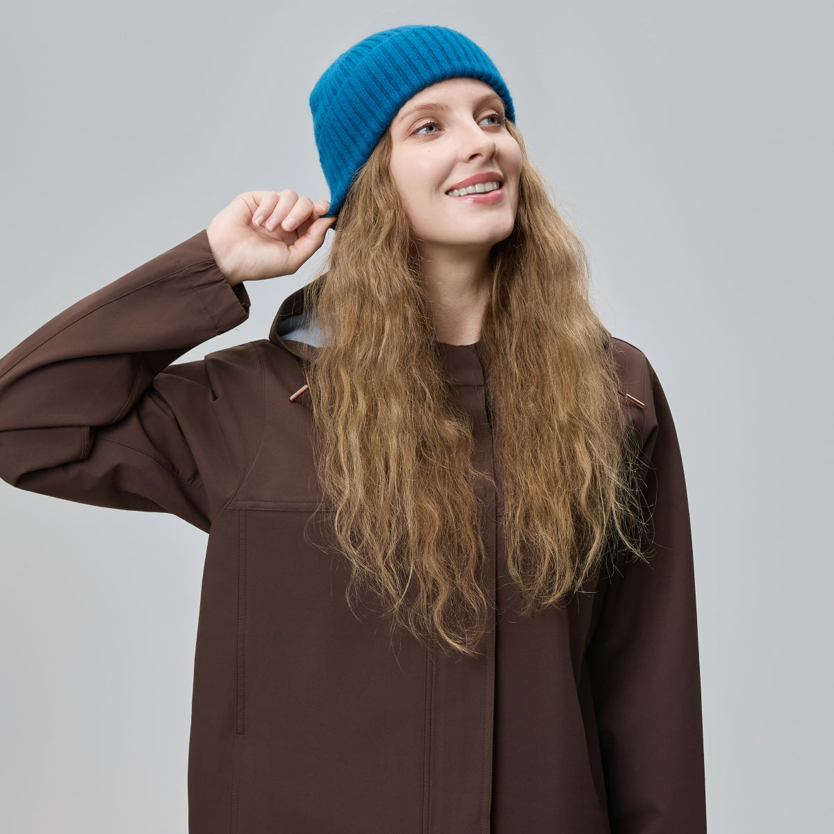 Blank Cuffed 100% Merino Wool Seamless Beanie Wholesale - 1224