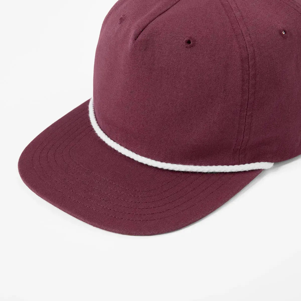 Blank 5 Panel Organic Cotton Unstructured Snapback Hat - 5442 Foremost Hat