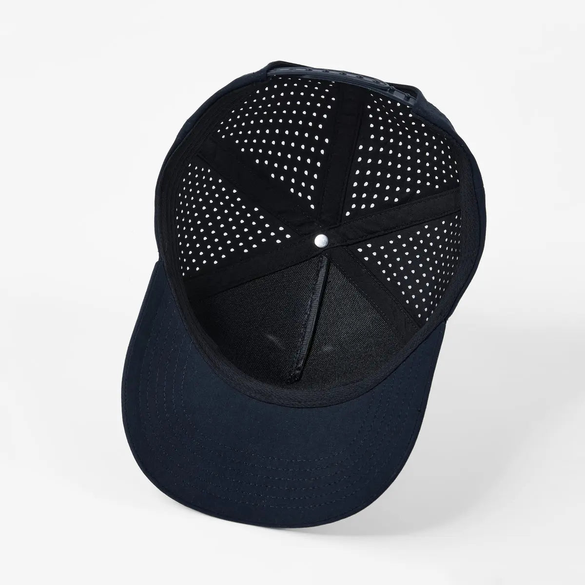 Blank Kids 5 Panel Perforated Water Repellent Snapback Golf Hat - 5479 (Recycled)