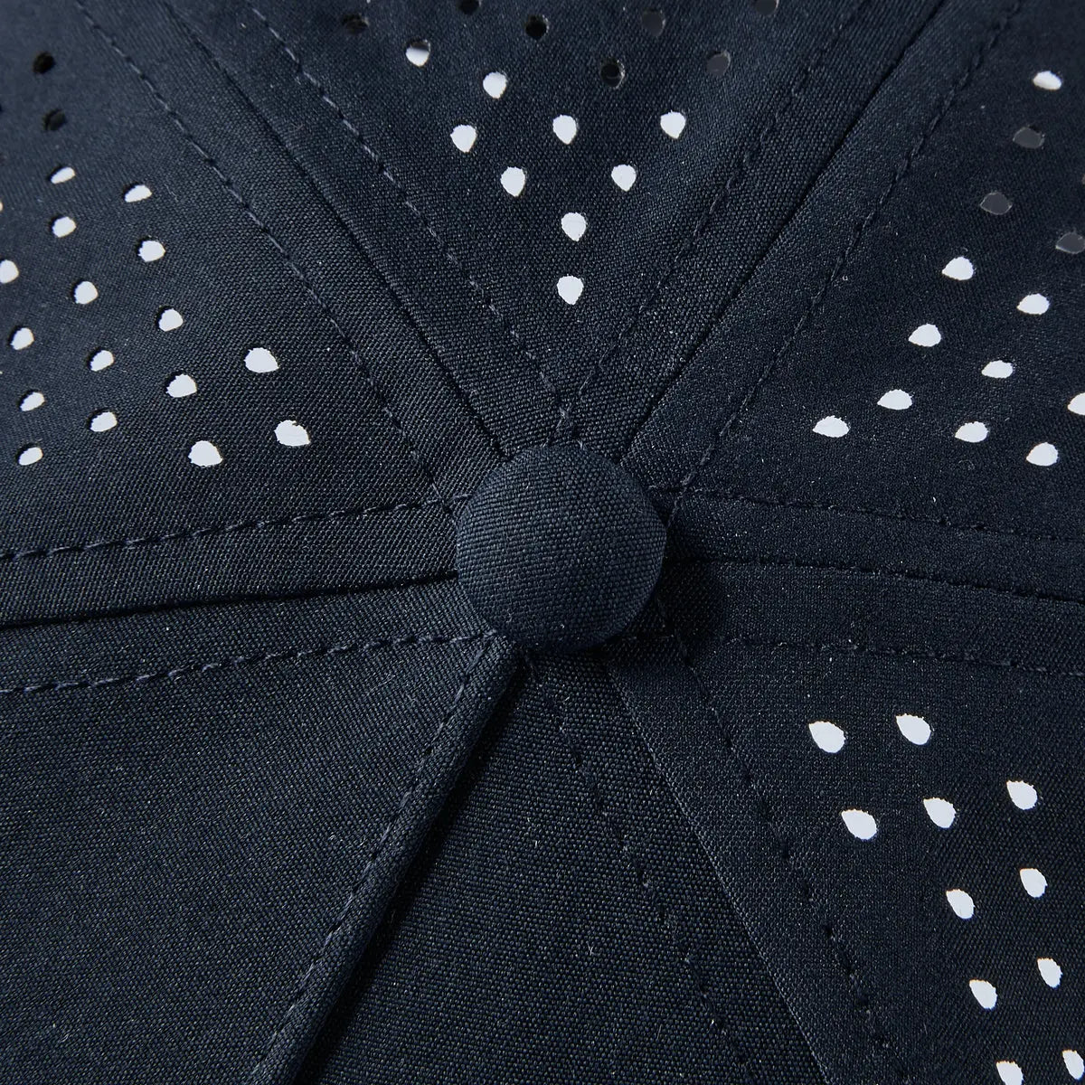 Blank Kids 5 Panel Perforated Water Repellent Snapback Golf Hat - 5479 (Recycled)