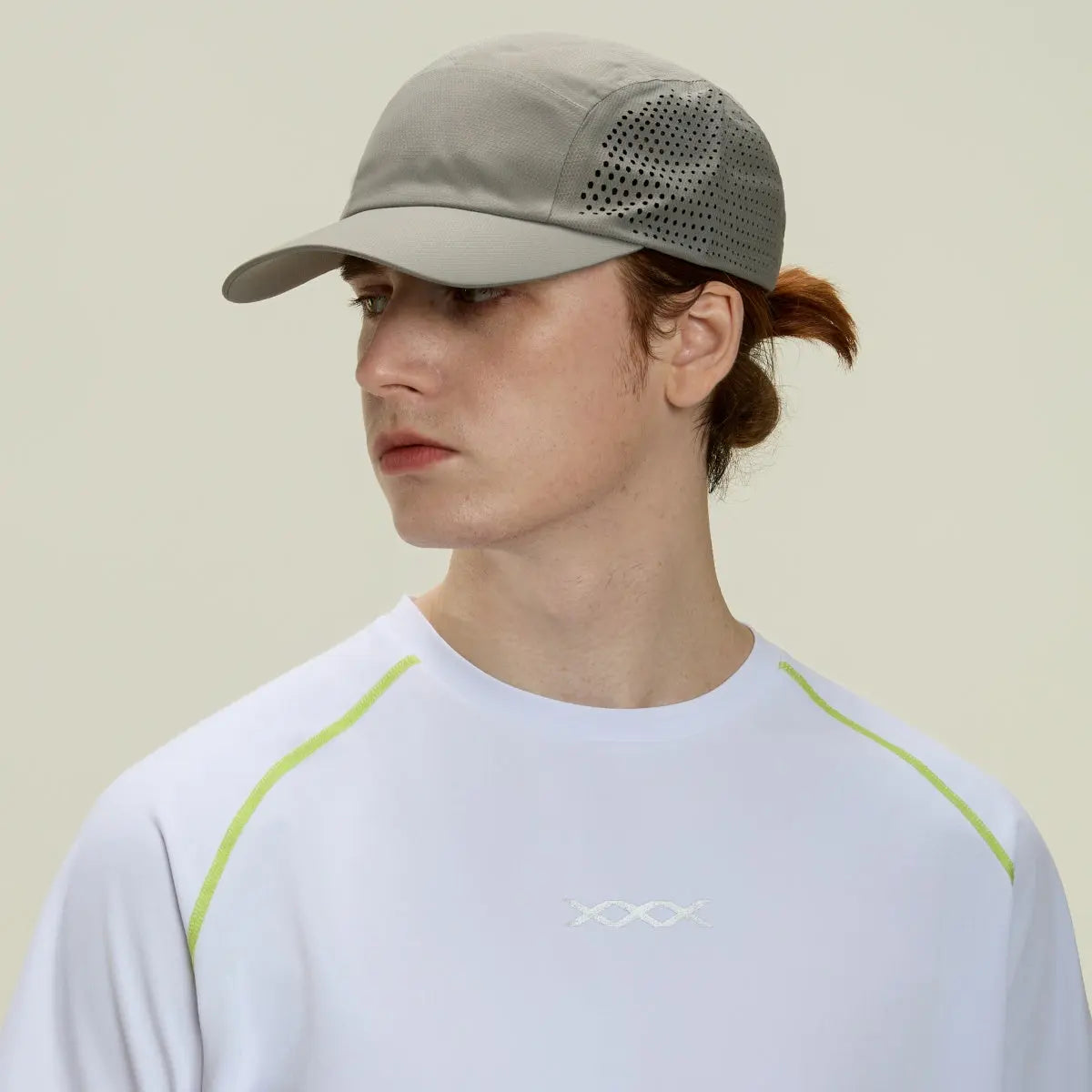 Blank 5 Panel Water-Repellent Seamless Lightweight Perforated Running Cap - 5027 Foremost Hat