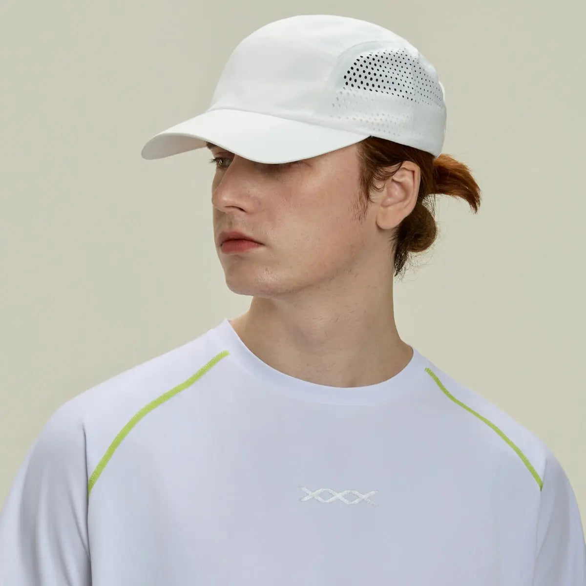 Blank 5 Panel Water-Repellent Seamless Lightweight Perforated Running Cap - 5027 Foremost Hat