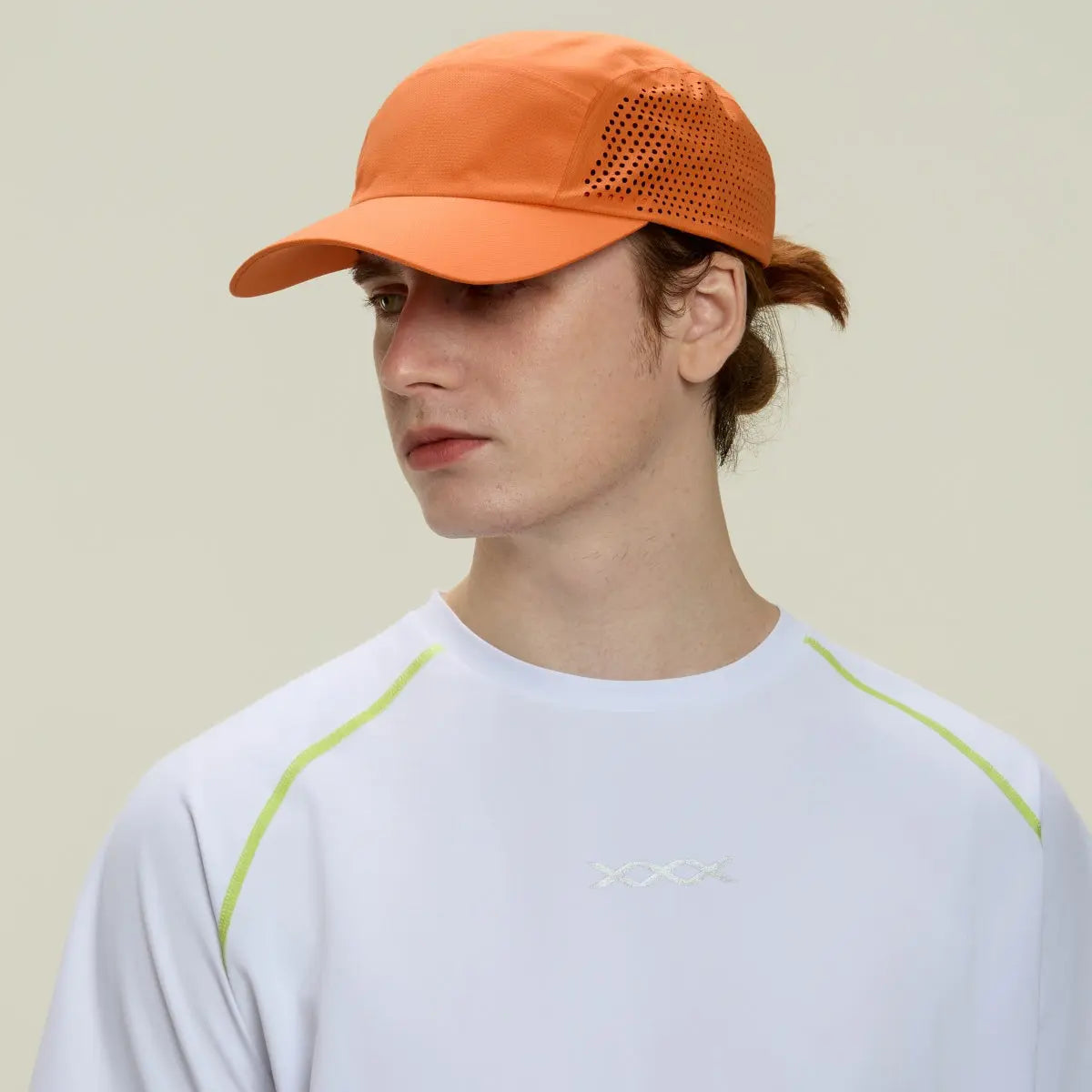 Blank 5 Panel Water-Repellent Seamless Lightweight Perforated Running Cap - 5027 Foremost Hat