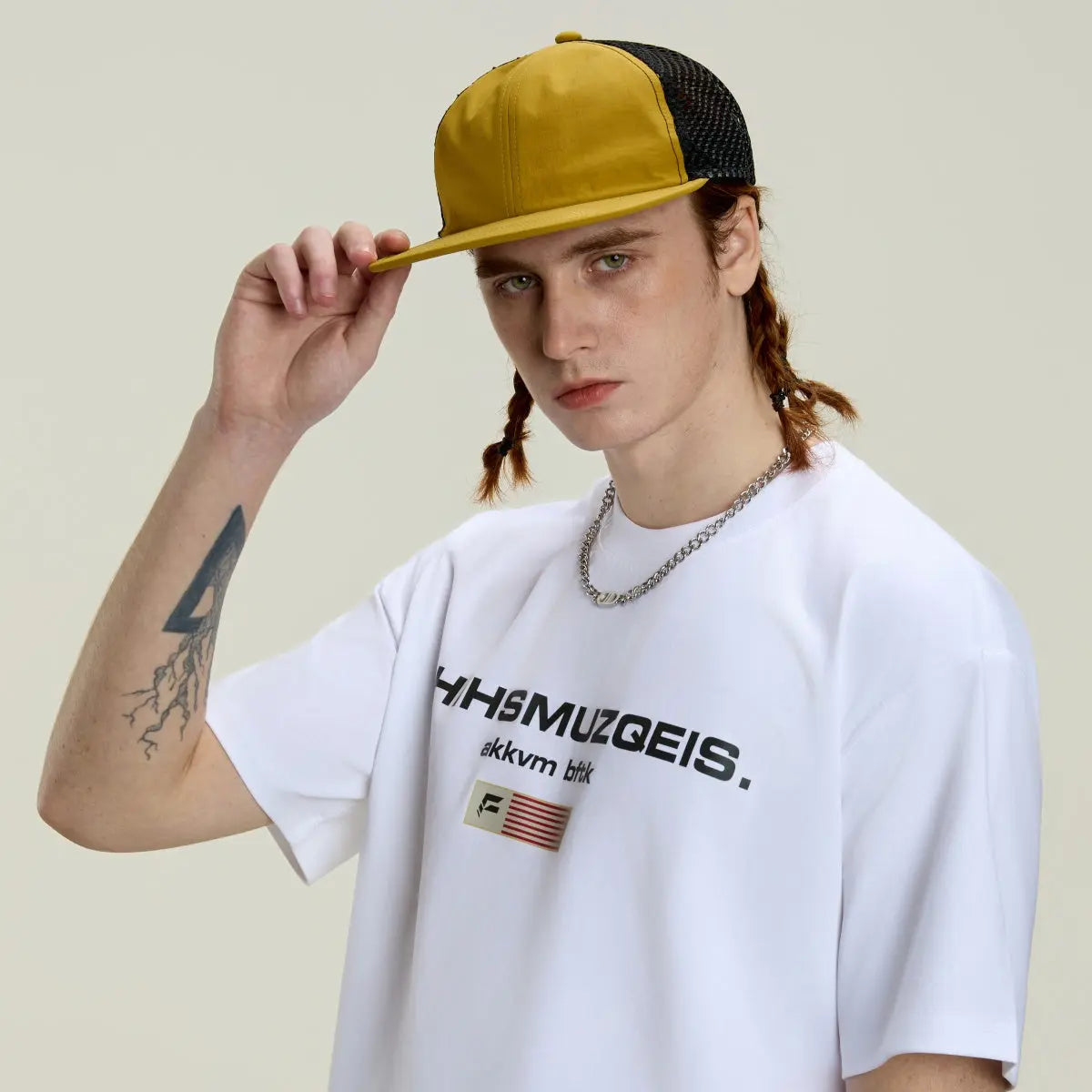 Blank 6 Panel Water Repellent Nylon Mesh Snapback Hat (Recycled) - 6482 Foremost Hat